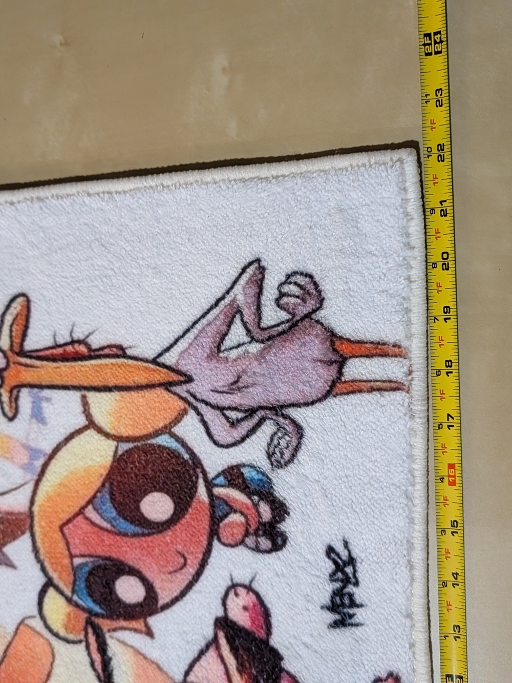 CARTOON NETWORK CHARACTERS THROW RUG NEW - Picture 8 of 8